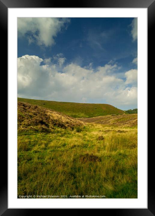 Hole of Horcum, North Yorkshire Moors Framed Mounted Print by Michael Shannon
