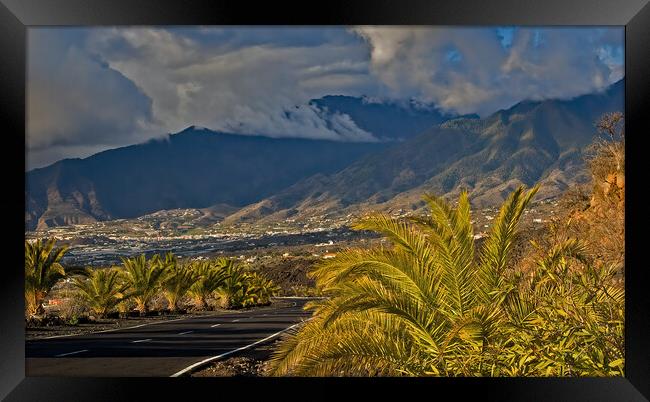 La Palma Scenery Framed Print by Geoff Storey