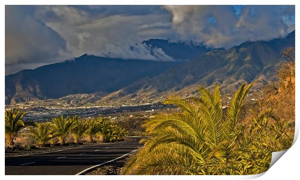La Palma Scenery Print by Geoff Storey