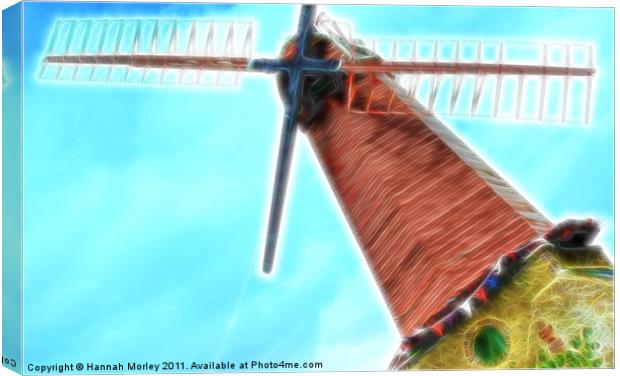 Blatchington Windmill Canvas Print by Hannah Morley