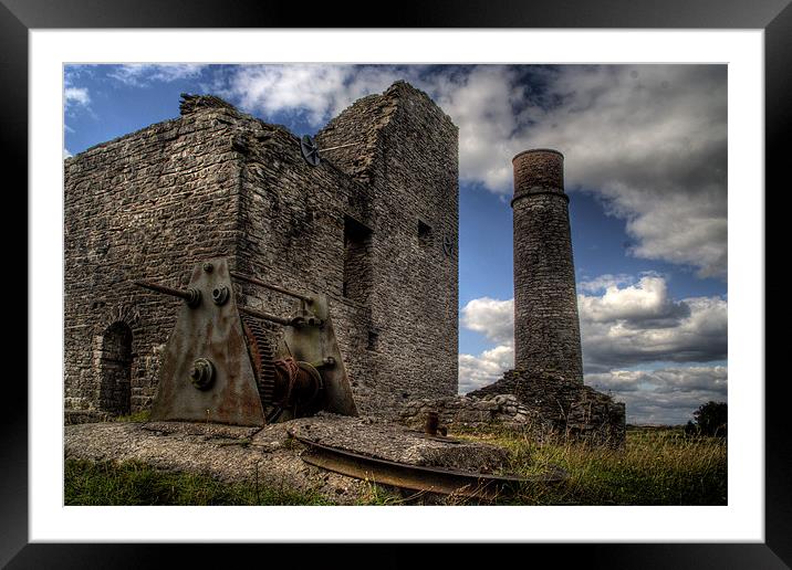 Magpie Mine Framed Mounted Print by Wayne Molyneux