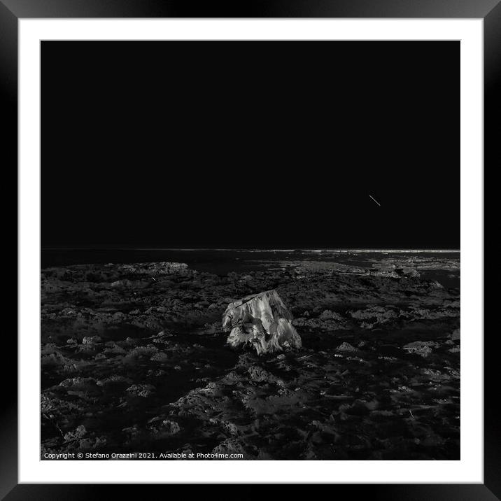 Lunar VI (2011) Framed Mounted Print by Stefano Orazzini