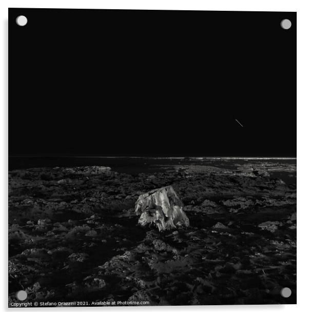 Lunar VI (2011) Acrylic by Stefano Orazzini