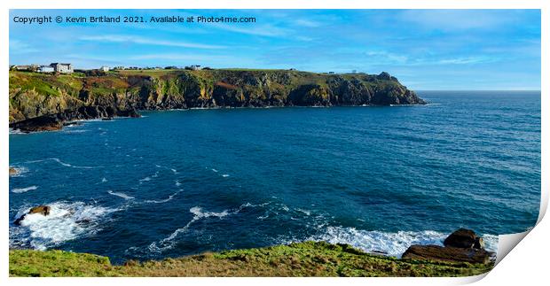 Bass point cornwall Print by Kevin Britland