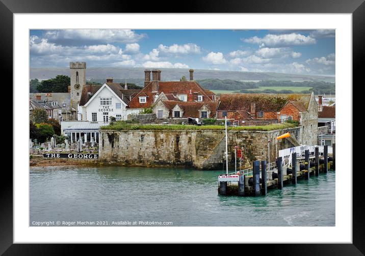 Henry VIII's Coastal Fortress Isle of Wight Framed Mounted Print by Roger Mechan