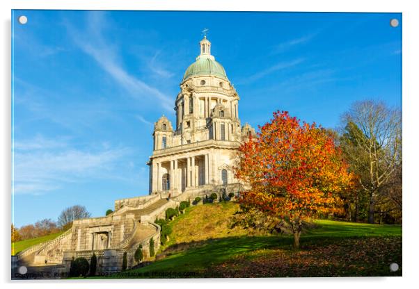 Ashton Memorial, Williamsons Park, Lancaster Acrylic by Keith Douglas