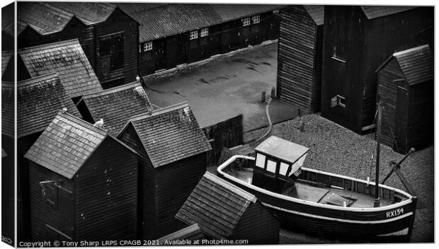 AWAITING THE CROWDS Canvas Print by Tony Sharp LRPS CPAGB