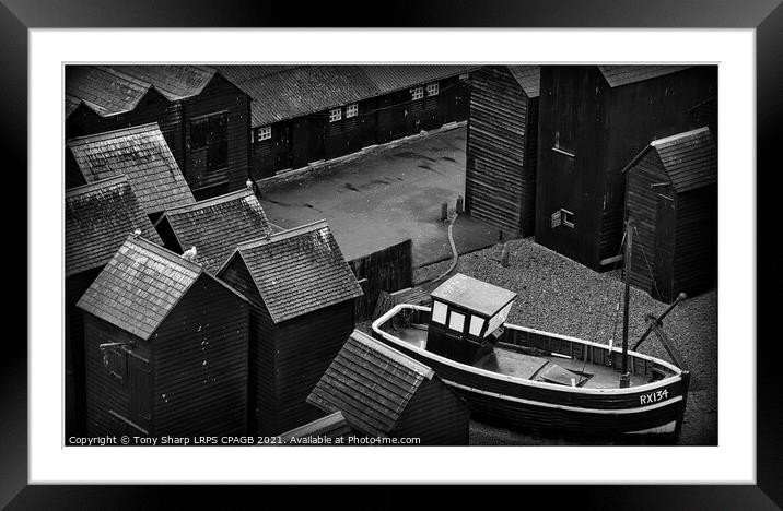 AWAITING THE CROWDS Framed Mounted Print by Tony Sharp LRPS CPAGB