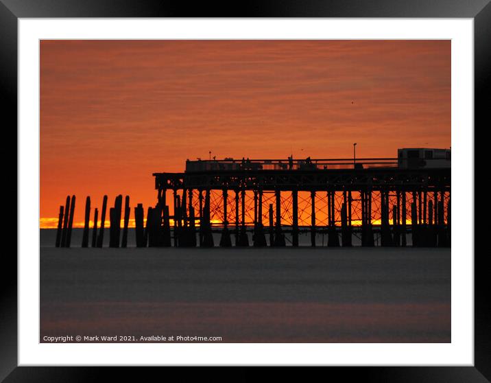 The End of the Pier Show. Framed Mounted Print by Mark Ward