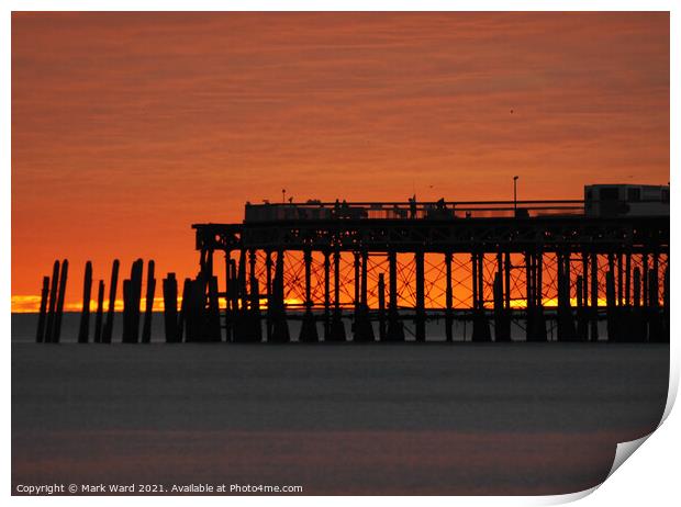 The End of the Pier Show. Print by Mark Ward