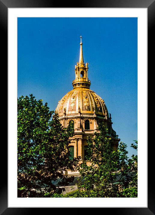 Les Invalides Framed Mounted Print by Gerry Walden LRPS