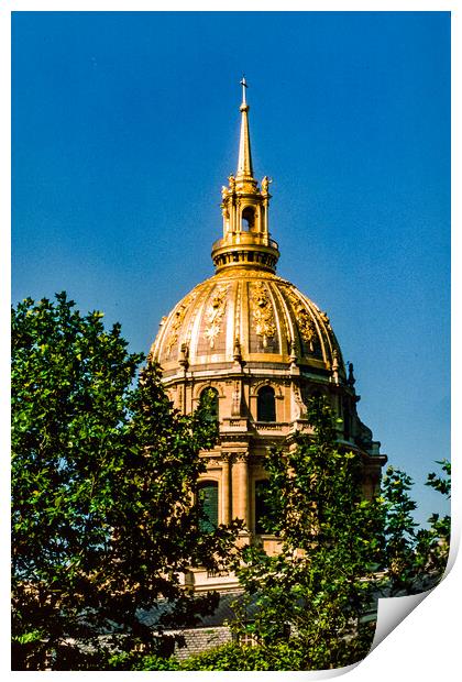 Les Invalides Print by Gerry Walden LRPS