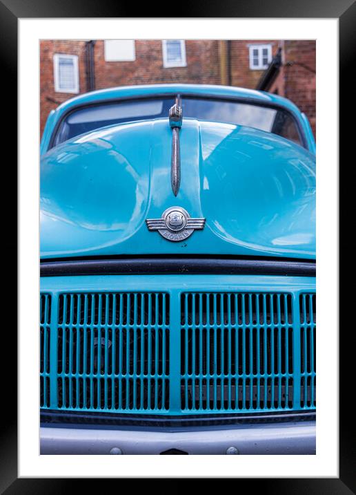 Morris Minor car Framed Mounted Print by Phil Crean