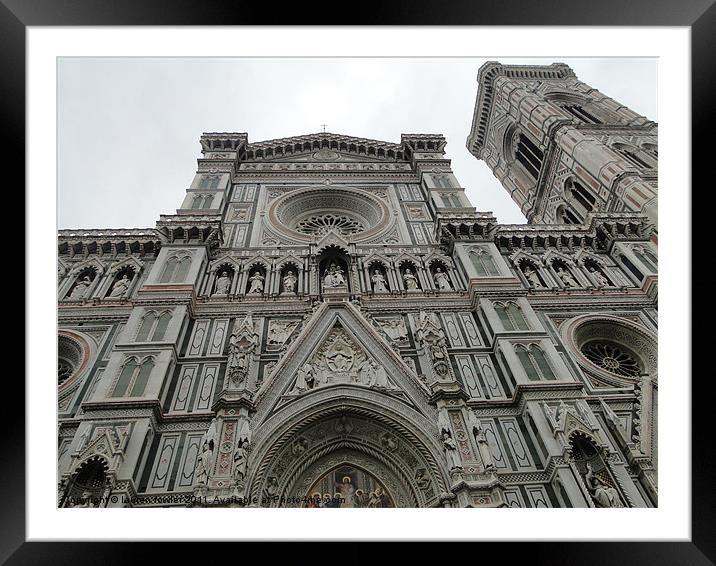 Duomo Framed Mounted Print by lauren fowler
