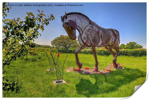 The Featherstone War Horse - 8 Print by Colin Williams Photography
