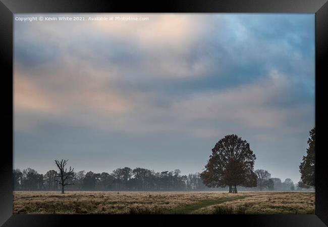 Morning sky Framed Print by Kevin White