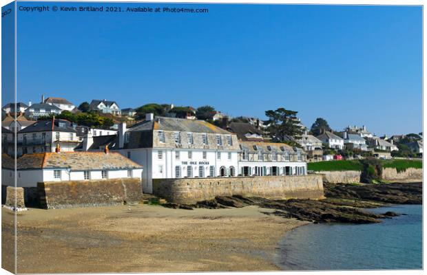St Mawes cornwall Canvas Print by Kevin Britland