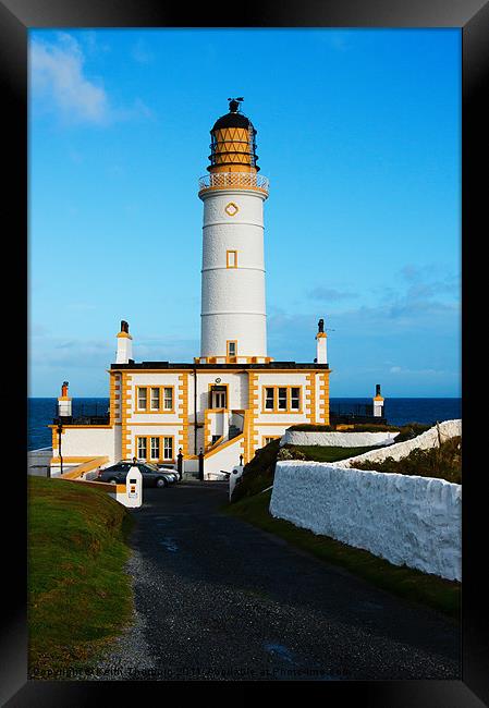 Corsewell Lighthouse Framed Print by Keith Thorburn EFIAP/b