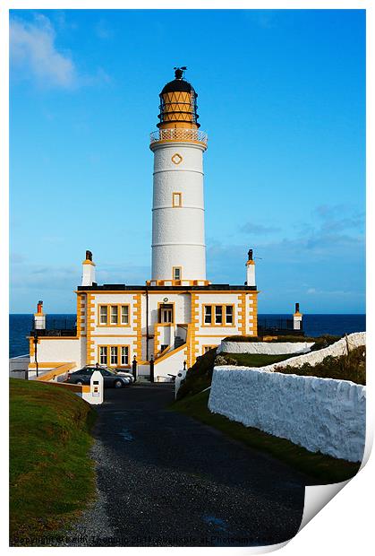 Corsewell Lighthouse Print by Keith Thorburn EFIAP/b