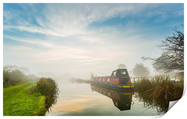 A quiet berth. Print by Bill Allsopp