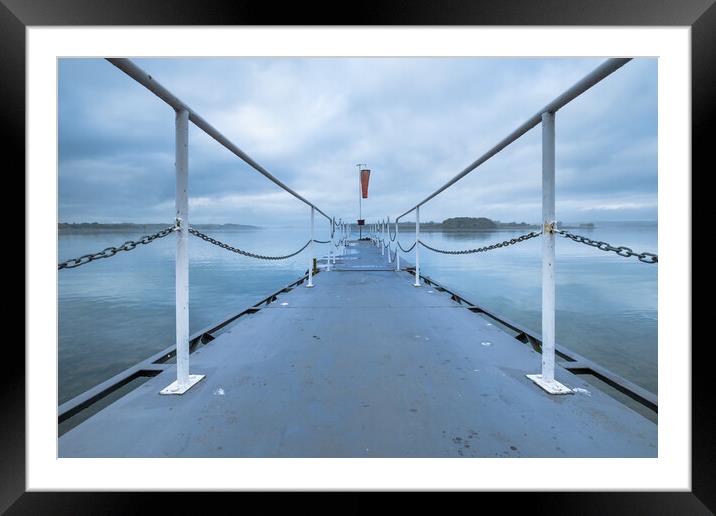 Gangway perspective. Framed Mounted Print by Bill Allsopp