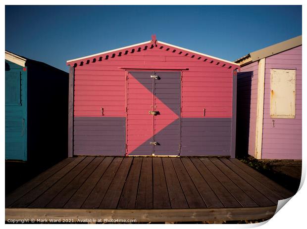 Beachhut Fashion. Print by Mark Ward