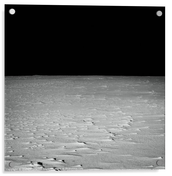 Lunar VIII (2011) Acrylic by Stefano Orazzini