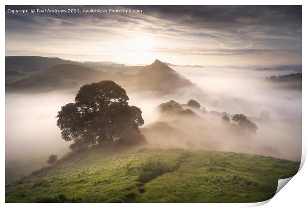 Chrome Hill Print by Paul Andrews