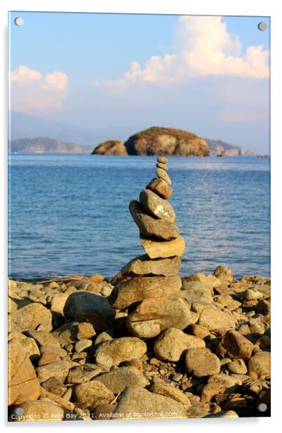 Outdoor stonerock Acrylic by Pelin Bay