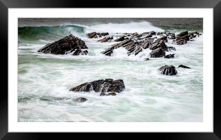 Fury of Maelstrom Framed Mounted Print by Don Nealon