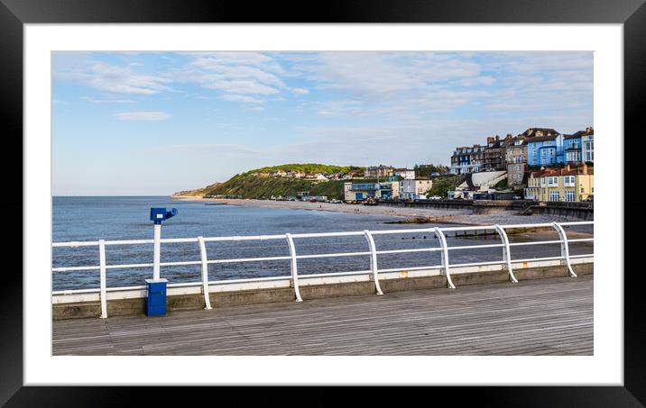 Cromer pier panorama Framed Mounted Print by Jason Wells
