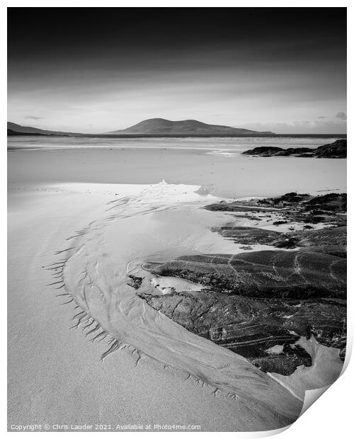 Traigh Iar  Print by Chris Lauder