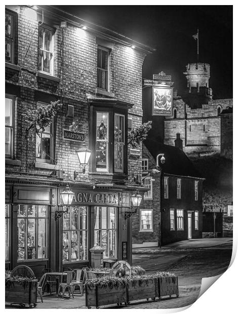 Lincoln at night Print by Andrew Scott