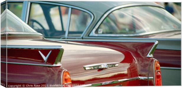 Vauxhall classic car Canvas Print by Chris Rose