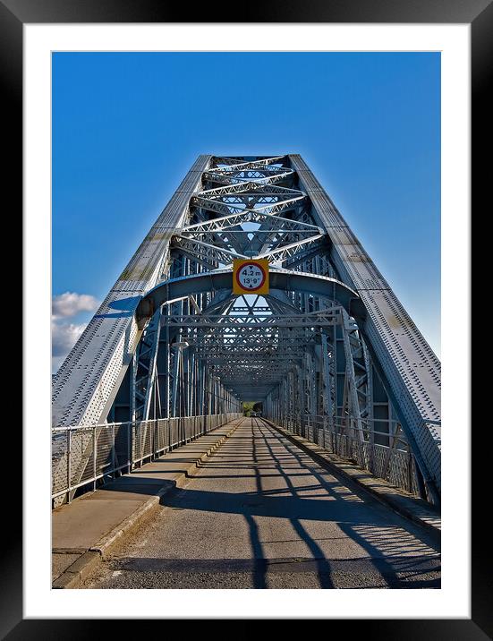 Connel Bridge, Oban Framed Mounted Print by Joyce Storey