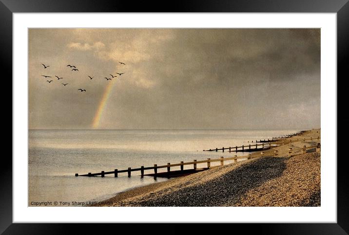 UNDER STORMY SKIES Framed Mounted Print by Tony Sharp LRPS CPAGB