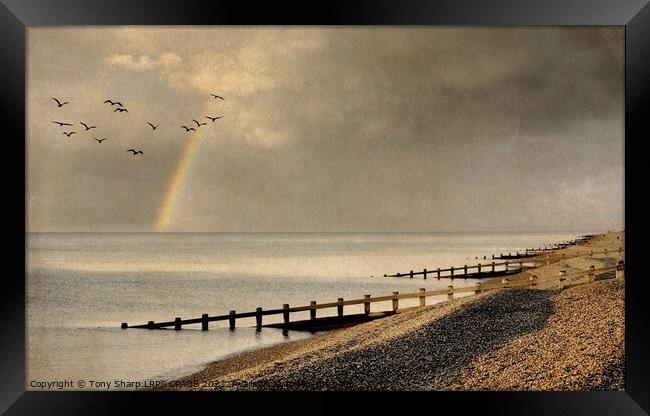 UNDER STORMY SKIES Framed Print by Tony Sharp LRPS CPAGB