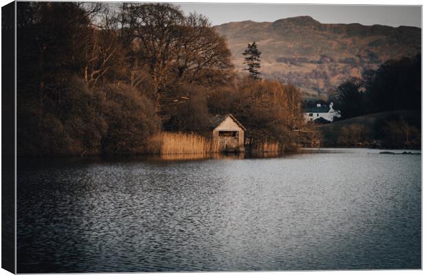 Rydal Boat House Canvas Print by Jonny Gios