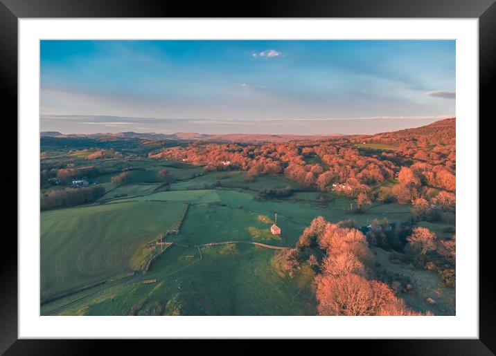 Lyth Valley  Framed Mounted Print by Jonny Gios