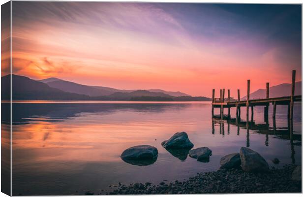Ashness 'Old' Jetty  Canvas Print by Jonny Gios