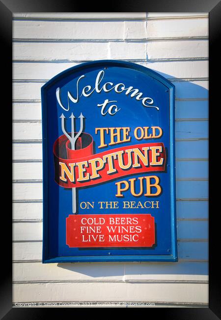 The Old Neptune, Whitstable Framed Print by Simon Connellan