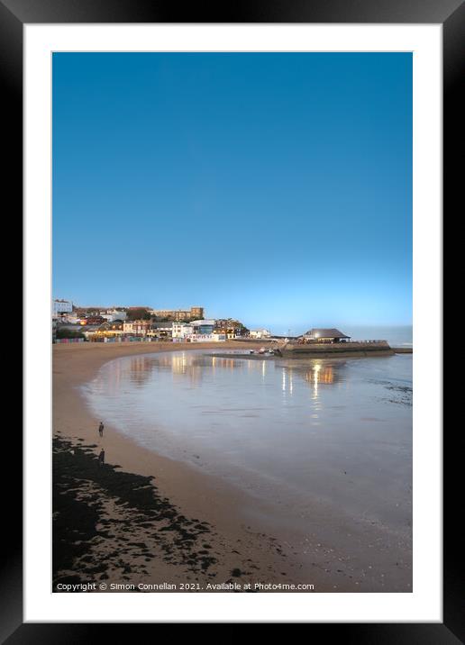 Viking Bay, Broadstairs Framed Mounted Print by Simon Connellan