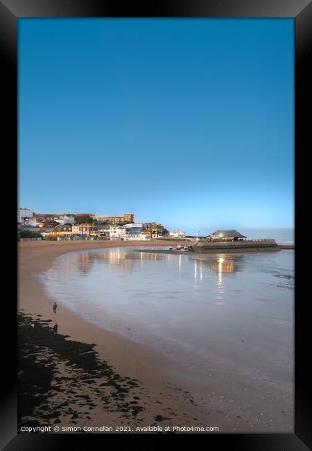 Viking Bay, Broadstairs Framed Print by Simon Connellan