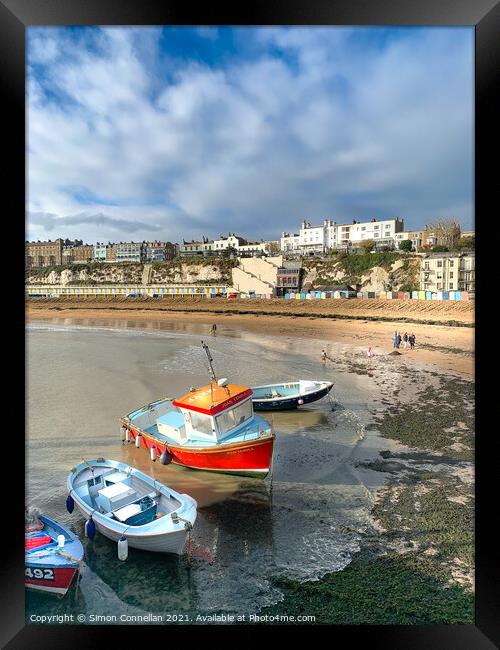 Viking Bay Broadstairs Framed Print by Simon Connellan