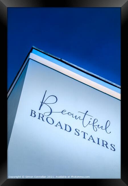 Beautiful Broadstairs Framed Print by Simon Connellan