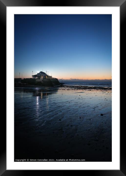 Sunrise, Viking Bay, Broadstairs Framed Mounted Print by Simon Connellan