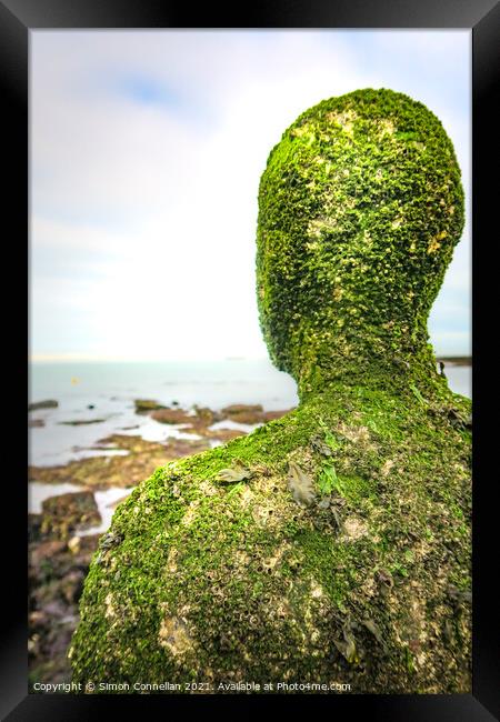 Green Man, Margate Framed Print by Simon Connellan