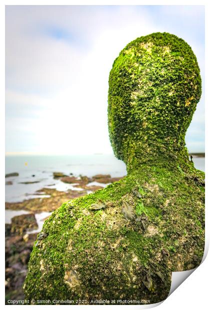 Green Man, Margate Print by Simon Connellan