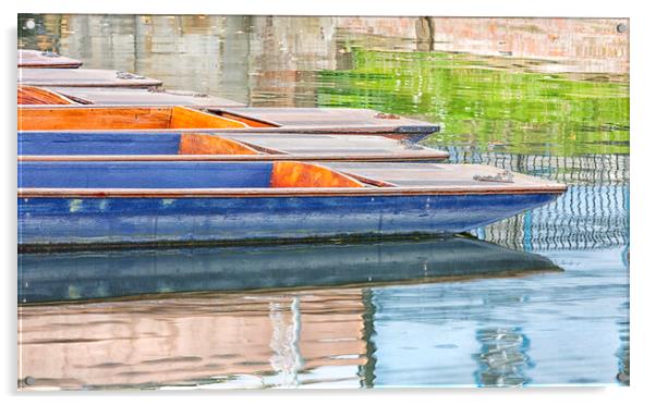 Punts on the Cam Acrylic by Mark Godden