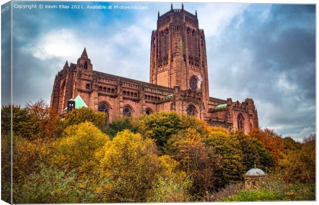 Liverpool Cathedral Canvas Print by Kevin Elias